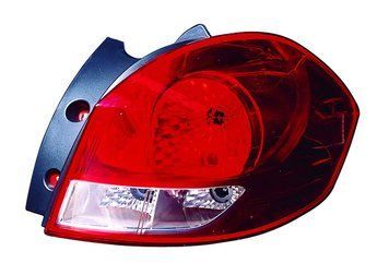 Ліхтар задній Renault Clio 3 2009-2012 Grand TOUR, правий, без ламп (P21/5W/P21W)Depo 551-1977R-UE