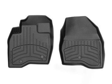 Килимки у салон Ford Explorer 2015-2019, передні, чорні, Weathertech 449811IM