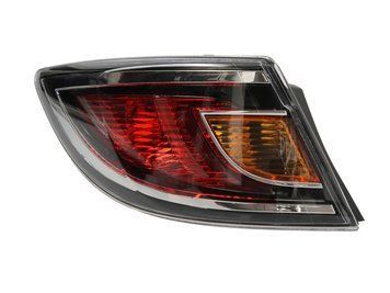 Ліхтар задній Mazda 6 (GH) 2010-2013, лівий, зовнішній, червоний, Depo, 216-1988L-UE