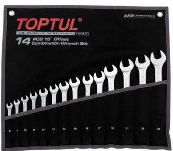 Набор комбинированных ключей 14 шт. 8-32 "Hi-Performance" TOPTUL GPAX1401