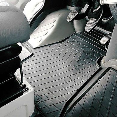 Гумові килимки Renault Trafic 2 01-/Nissan Primastar 01-/Opel Vivaro 1 01- (1+2) (design 2016) 1014033 Stingray