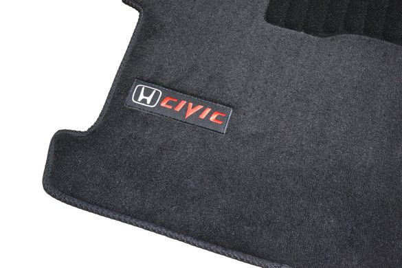 Ворсові килимки Honda Civic (2006-2011) SD 4D /чорні Premium BLCLX1201 AVTM