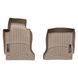 Килимки у салон Chevrolet Corvette 2005-2012, з бортом, передні, бежеві, Weathertech 454741 1