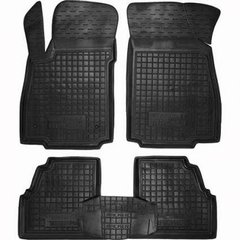 Поліуретанові килимки Chevrolet Tracker 2013 - чорний, кт - 4шт 11383 Avto-Gumm