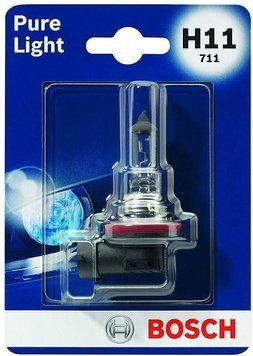 Автолампа H11 Pure Light 12V 55W PGJ19-2 (блистер 1шт)