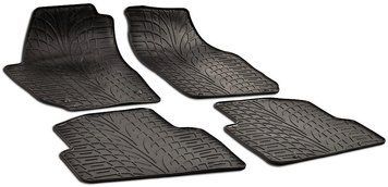 Килимки у салон Skoda Fabia 2007-2014, чорні, 4шт, Doma, GZ 156033639