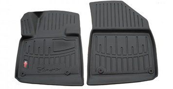 Коврики в салон Citroen C5 2008-2017, с бортом, полиуретан, 2шт, Stingray, 5003022