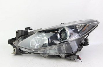 Фара передня Mazda 3 (BM) 2013-2016 SD/HB, ліва, електричне регулювання, без коректора, без ламп (H11/H15/W5W), Depo, 2161169LLDEM2