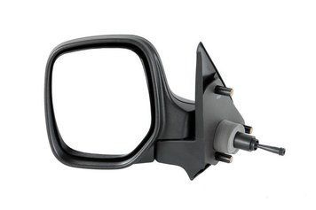 Зеркало боковое Citroen Berlingo/Peugeot Partner 1996-2008, в сборе, левое, механическая регулировка, выпуклое, AVTM, 189264974
