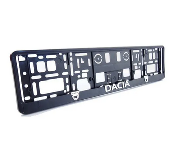 Рамка номерного знака Dacia (объемные буквы) AVTM RNDA10