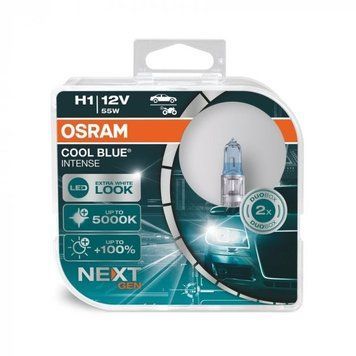 Автолампа H1 Cool Blue+200% 12V 55W P14,5s (блистер 2шт)