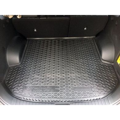 Коврик в багажник Hyundai Santa-Fe (2021>) (5мест) п/у 111913 Avto-Gumm