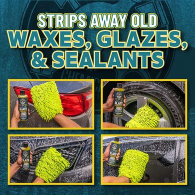 Автошампунь Chemical Guys для глубокой очистки поверхности и удаления воска Clean Slate Wax Stripping Wash-473 Chemical Guys CWS80316