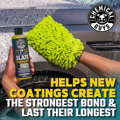 Автошампунь Chemical Guys для глубокой очистки поверхности и удаления воска Clean Slate Wax Stripping Wash-473 Chemical Guys CWS80316