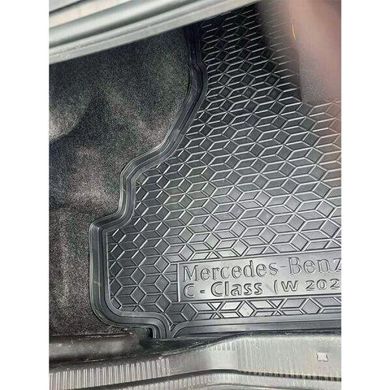 Коврик в багажник Mercedes W202 (седан)