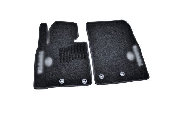 Коврики в салон (ворсовые) Toyota Land Cruiser 200 2013-, 5 мест, черные, 3шт, AVTM BLCCR1635