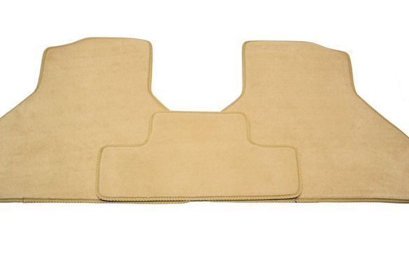 Килимки у салон (ворсові) BMW X5/X6 E70/E71 2006-2013, Premium, бежеві, AVTM BGLX1058