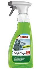 Очистник пластику (матовый) Green-Lemon 500 мл Sonax 358241