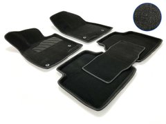 3D коврики для Mazda 6 2012- ворсовые черные 5шт 83711 Seintex