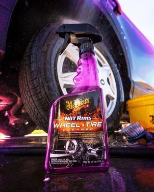 Очищувач для дисків та шин Meguiars Hot Rims All Wheel & Tire Cleaner 709мл Meguiars G9524