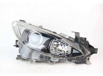 Фара передня Mazda 3 (BM) 2013-2016 SD/HB, права, електричне регулювання, без коректора, без ламп (H11/H15/W5W), Depo, 2161169RLDEM2
