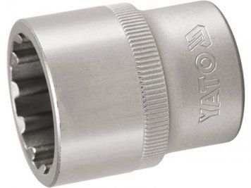 Головка торцевая SPLINE 1/2 30мм Yato YT-1480
