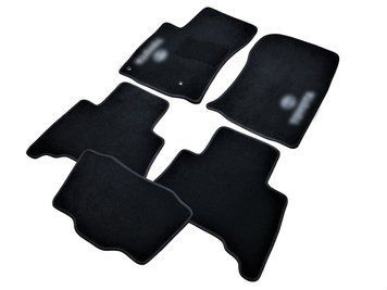 Килимки у салон (ворсові) Toyota Land Cruiser Prado 150 2009-2013, 5 місць, чорні, 5шт, AVTM BLCCR1637
