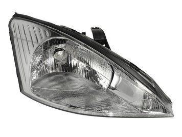 Фара передня Ford Focus 1 1998-2000, права H4, електричне регулювання, Depo, 431-1144R-LD-EM
