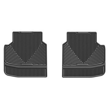 Коврики в салон BMW 7-Series F01 2010-2012, не Long, задние, черные, Weathertech W314