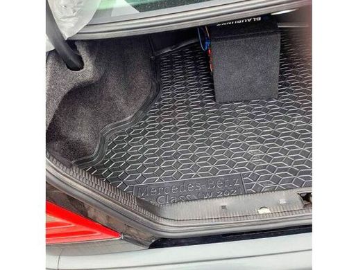 Коврик в багажник Mercedes W202 (седан) п/у