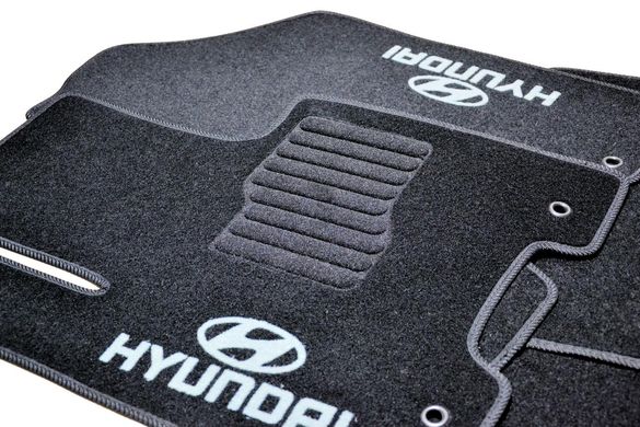 Ворсовые коврики Hyundai Tucson (2015-)/черные, кт. 5шт BLCCR1243 AVTM