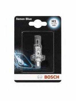 Автолампа H1 Xenon Blue 12V 55W P14,5s (блистер 1шт)