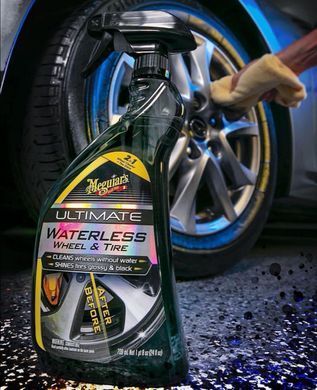 Суха мийка для дисків та шин Meguiars Ultimate Waterless Wheel & Tire 709мл Meguiars G190424