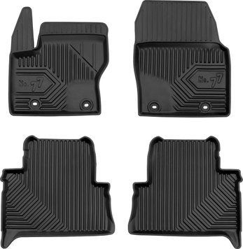 Килимки у салон Ford C-Max 2010-2019, між кліпсами 25.5 см, Frogum, FG 77409200