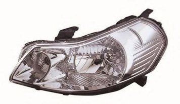 Фара передня Suzuki SX 4 HB/SD 2006-2014 ліва, електричне регулювання, з коректором Depo 661-1152LMLD-EM