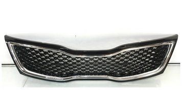Решітка радіатора Kia Optima 2013-2016, чорний глянець, AVTM, 184032992