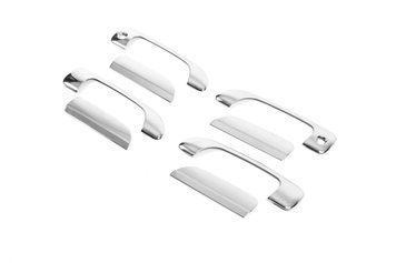 Накладки хромированные на ручки (4шт) Honda Civic Sd 2001-2006, Carmos, 6458070