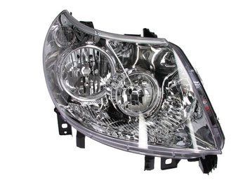 Фара передняя Fiat Ducato/Citroen Jumper/Peugeot Boxer 2006-2010, правая H1/H7, с корректором, электрическая регулировка, TYC, 20-11333-05-2