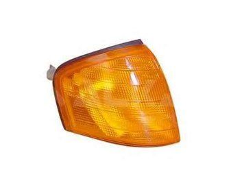 Указатель поворота Mercedes-Benz C-Class W202 1993-2000, правый, желтый, + патрон - лампа, Depo, 440-1502R-AE-Y