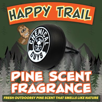 Ароматизатор Chemical Guys на решітку кондиціонера Happy Trail Outdoorsy Pine Scent Vent Clip Air Freshener Chemical Guys AIR403