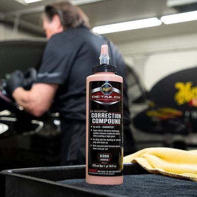 Корректирующая полировальная паста Meguiars Detailer DA Microfiber Correction Compound 473мл Meguiars D30016