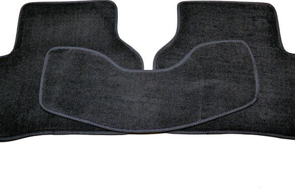 Килимки у салон (ворсові) Volkswagen Passat B6/B7 2005-2014, Premium, чорні, AVTM BLCLX1673