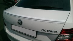 Спойлер Skoda Octavia A7 (2013-) (LIP, V1, ABS-пластик под покраску) AutoPlast SOB2013