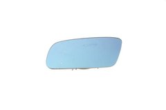 Вкладыш зеркала бокового AUDI A3 10.00-05.03 левый, асферич, с подогр, голуб.стекло,