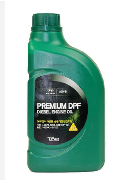 Моторна олива Hyndai/Kia Mobis Premium DPF Diesel 5W-30, 1л HYUNDAI/KIA 05200-00120