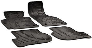 Килимки у салон Skoda Octavia 2004-2012, чорні, 4шт, Doma, GZ 156030849