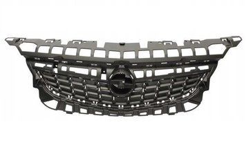 Решетка радиатора Opel Astra J 2009-2012, черная, AVTM, 185216990