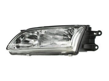 Фара передняя Mazda 626 (GF) 2000-2002, левая H1/H1, электрическая регулировка, Depo, 216-1141L-LD-EM