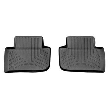 Коврики в салон Porsche Macan 2014-, с бортом, задние, черные, Weathertech 442303