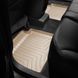 Коврики в салон Volvo XC90 2016-, hybrid, с бортом, задние, бежевые, Weathertech 458284 2